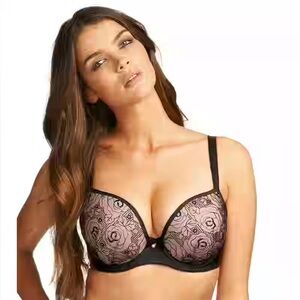 Freya Deco Darling Underwire Molded Plunge Bra